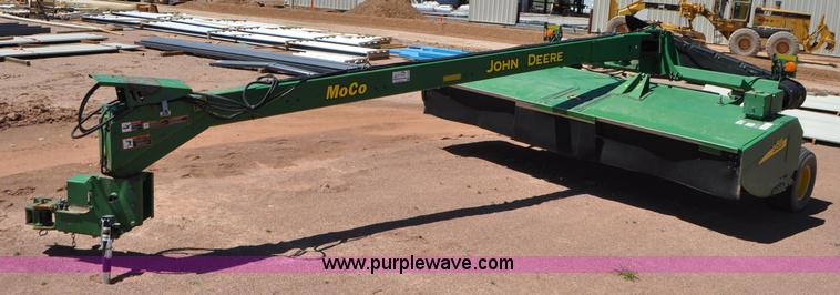 2010 John Deere 956 mower conditioner - G7389