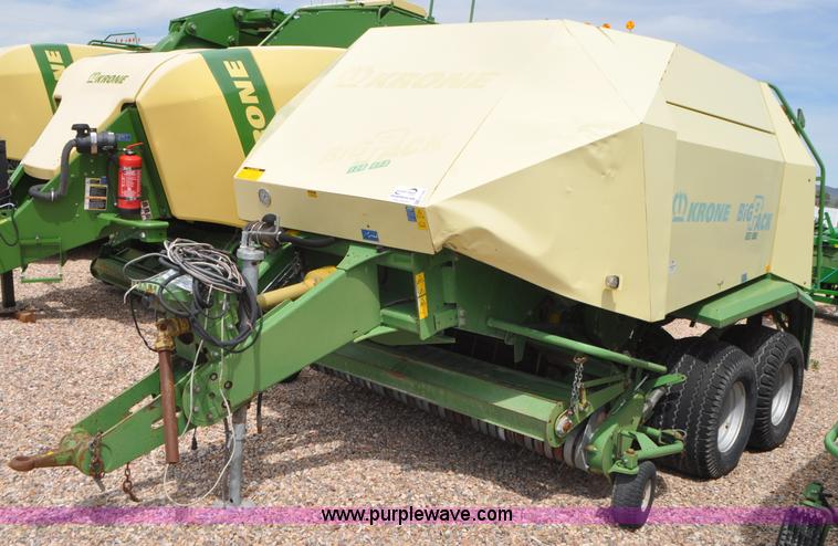 2004 Krone BP128 large square baler - G7392
