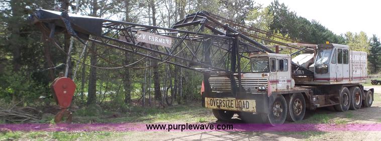 1970 Link-Belt HC218 truck crane and trailer - K4677