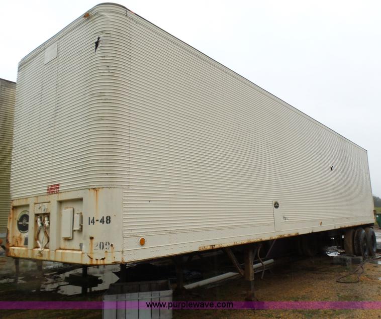 1969 Shop built dry van trailer - L5772