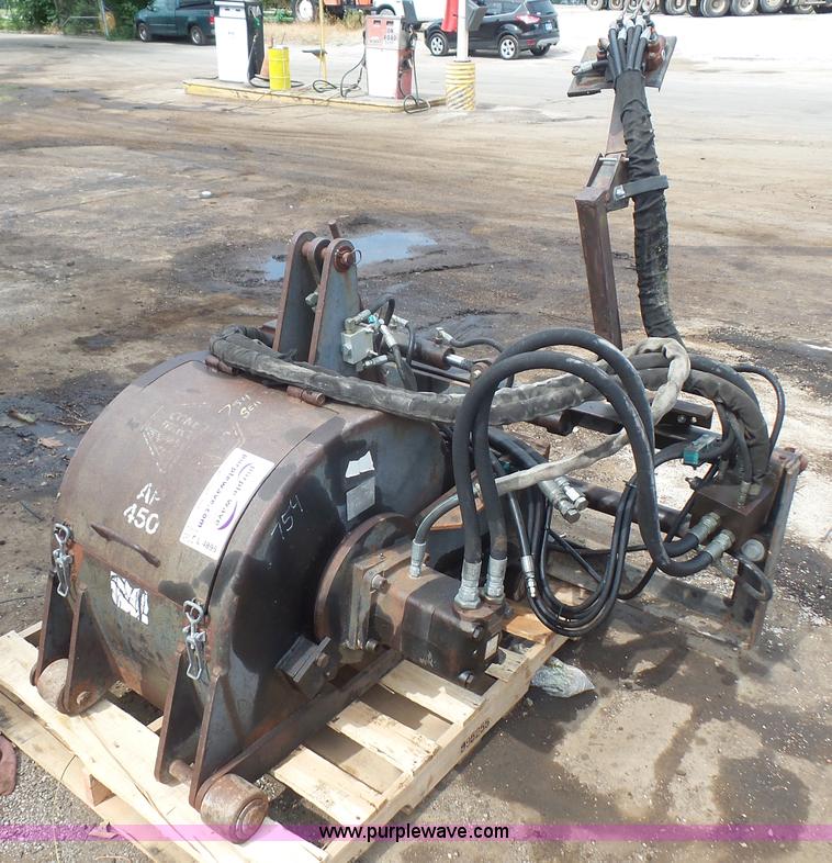 Universal AP450 skid steer planer attachment - L4895