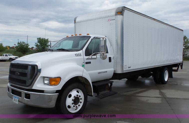 2005 Ford F650 Super Duty XL box truck - K2177