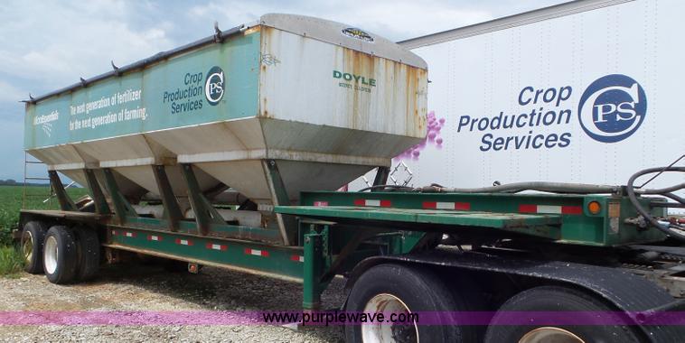 2007 Doyle 74 tender trailer - L6907