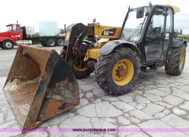 2013 Caterpillar TH407C telehandler - L6943