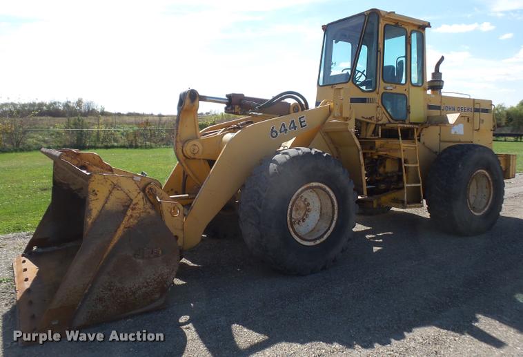 1988 John Deere 644E wheel loader - DA3773