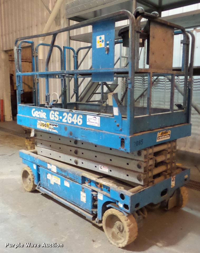 Genie GS-2646 scissor lift - DA4836