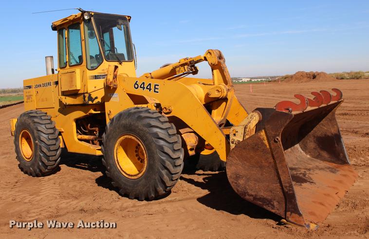 1988 John Deere 644E wheel loader - DA4363