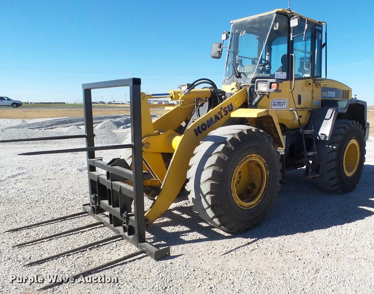 2008 Komatsu WA200 wheel loader - DB1752