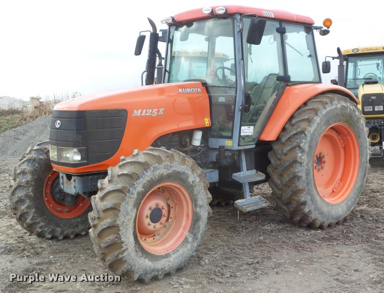 2008 Kubota M125DTC MFWD tractor - DA5162