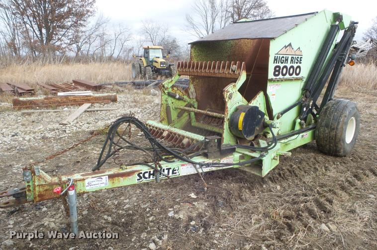 Schulte High Rise 8000 rock picker - DA5165