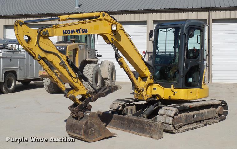 2009 Komatsu PC55MR-3 compact excavator - L4584