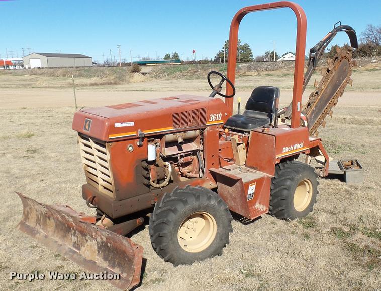 1996 Ditch Witch 3610 trencher - CB9536