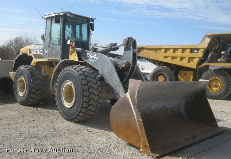 2007 John Deere 644J wheel loader - L3976