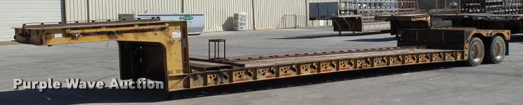 1996 XL Specialized XL70PGD double drop deck trailer - DB0120