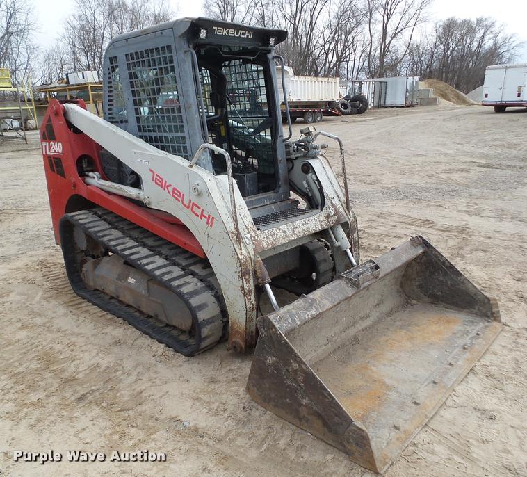 2008 Takeuchi TL240 skid steer - CB9868