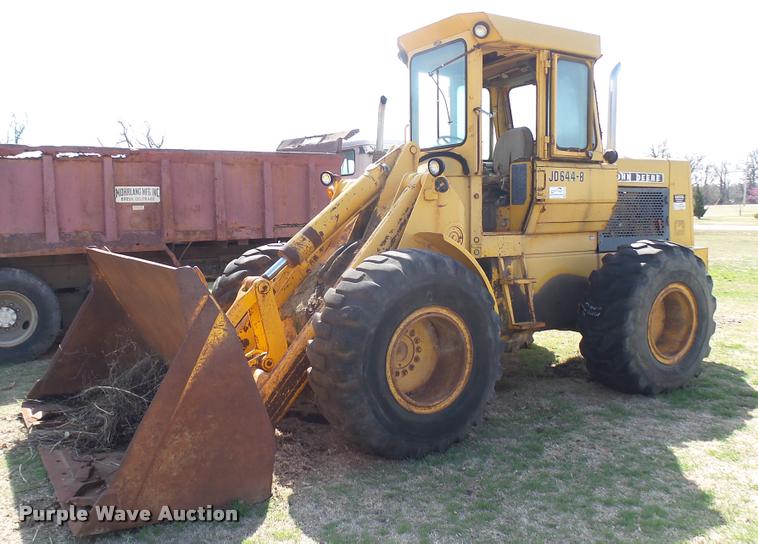 1976 John Deere 644B wheel loader - DA7770