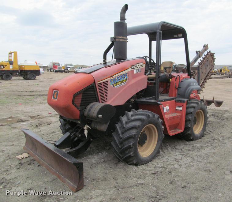 2008 Ditch Witch RT115 trencher - K3879