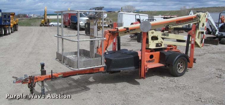 2007 JLG T350 towable boom lift - K3947