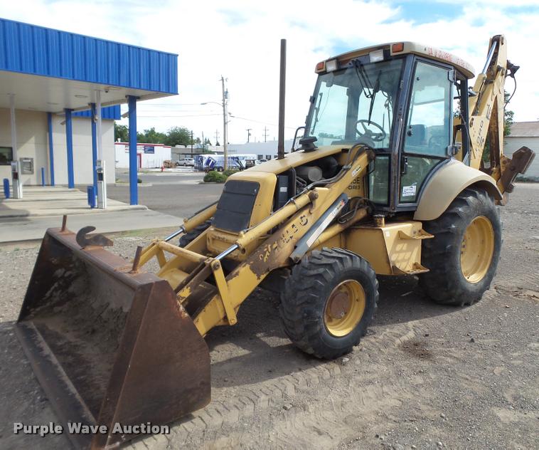 Ford 555E backhoe - L1519
