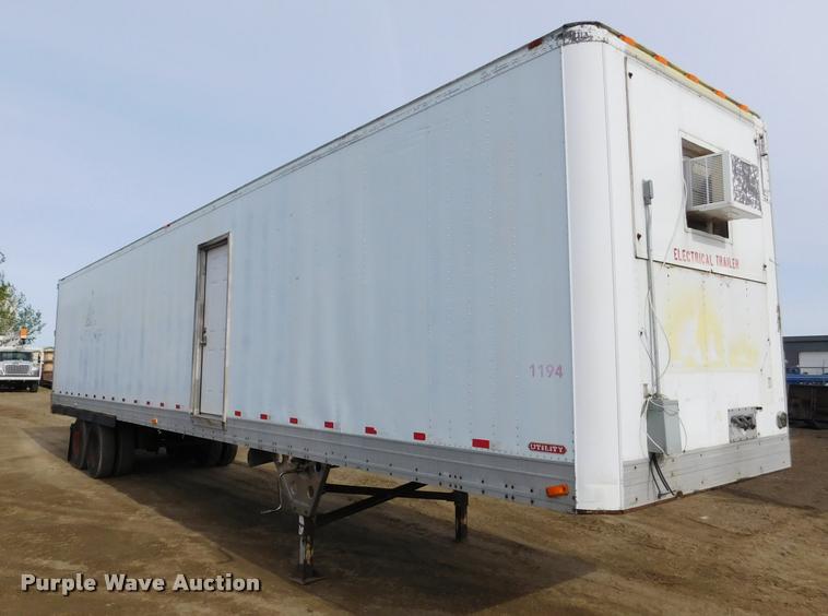 1989 Utility Trailers office trailer - DA1052