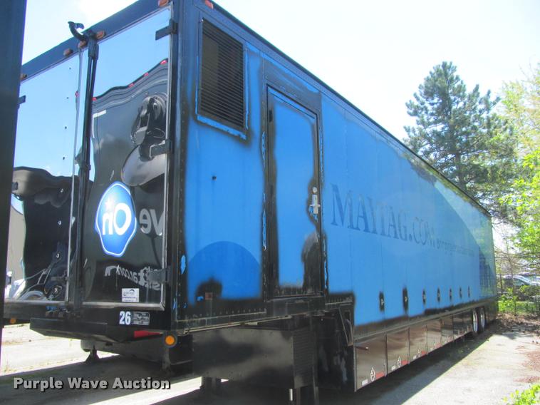 2001 Kard SDTA-80K-53 single expandable display trailer - DA1015