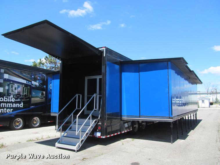 2001 Kard-Craftsmen SDTA-55K-53 double expandable display trailer - DA1016