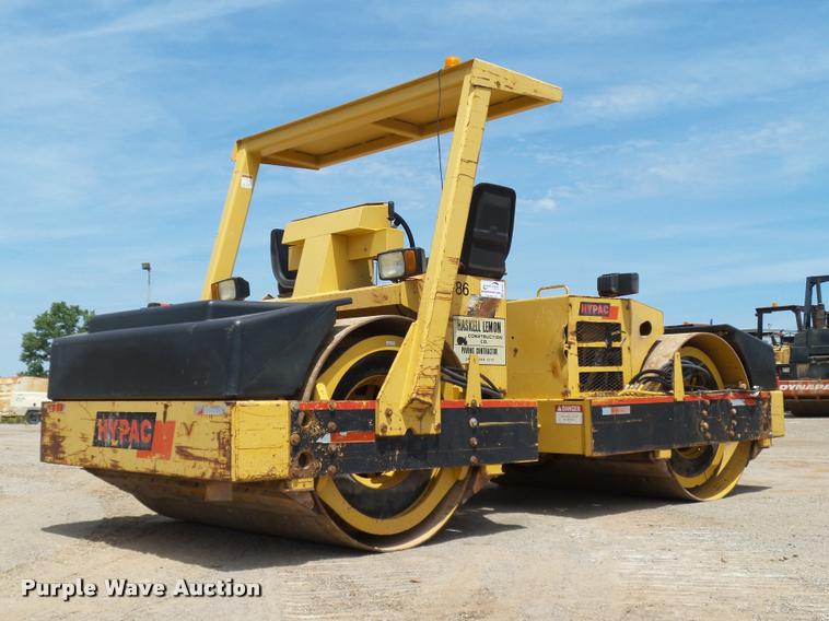 1998 Hypac C778B double drum vibratory roller - DB4037