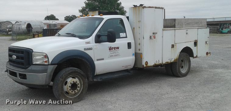 2006 Ford F550 XL utility truck - DA1089