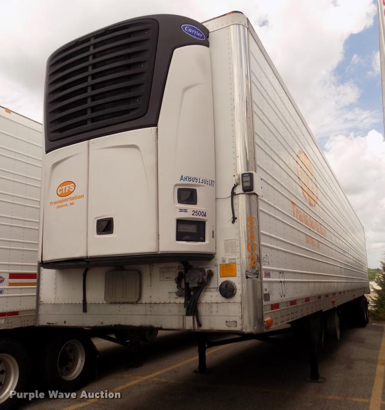 2009 Utility 3000R refrigerated van trailer - DA3037