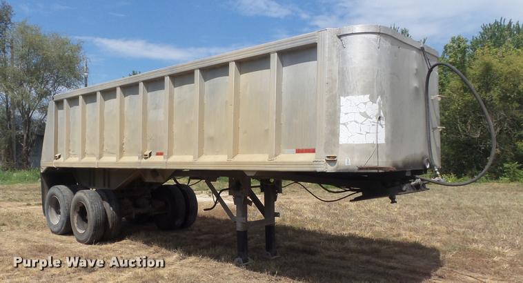 1977 Mate end dump trailer - K7522