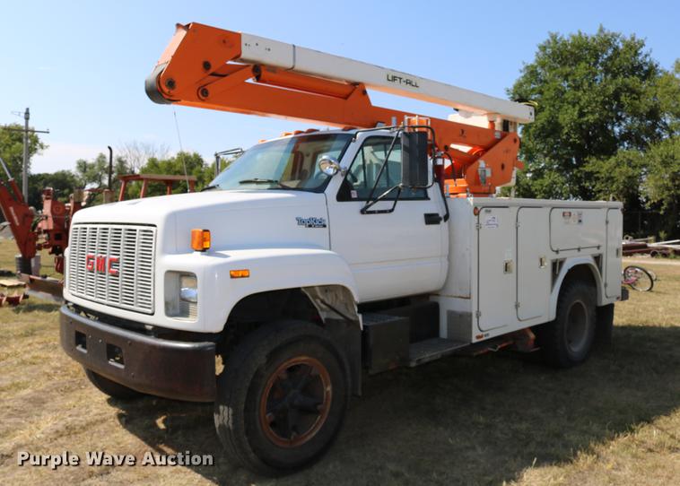 1992 GMC TopKick bucket truck - DD0127