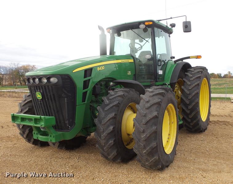 2008 John Deere 8430 MFWD tractor - DB8049
