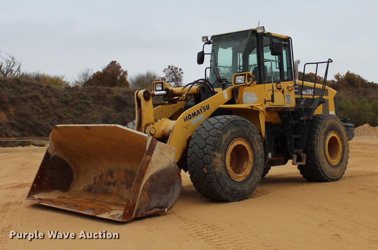 2008 Komatsu WA380-6 wheel loader - BE9423