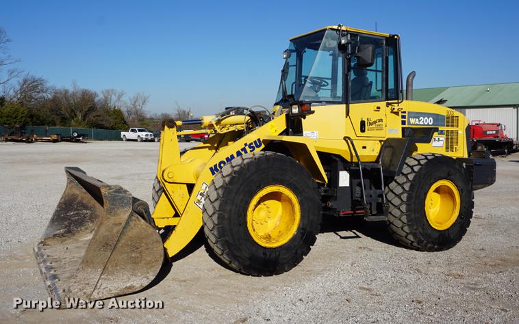2013 Komatsu WA200-6 wheel loader - DA1422