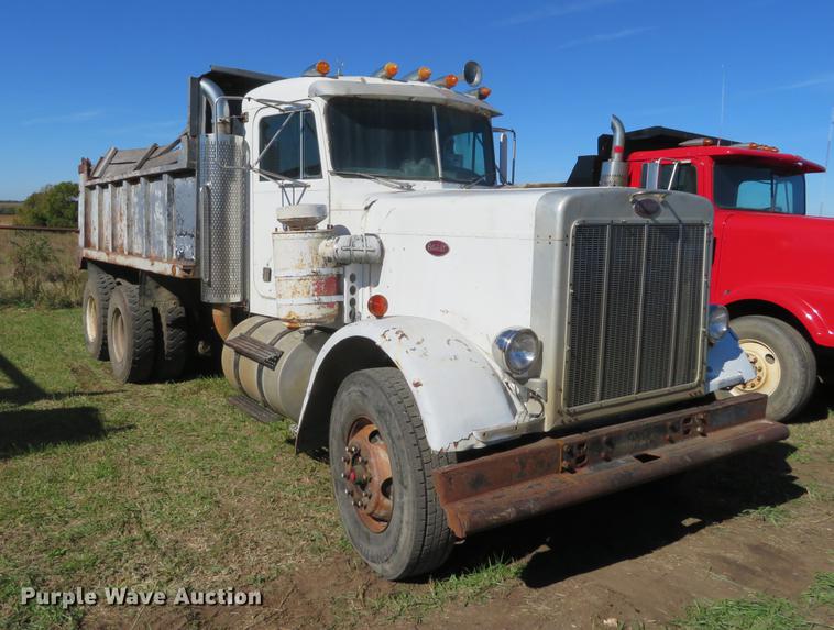 1981 Peterbilt 359 dump truck - DF9805