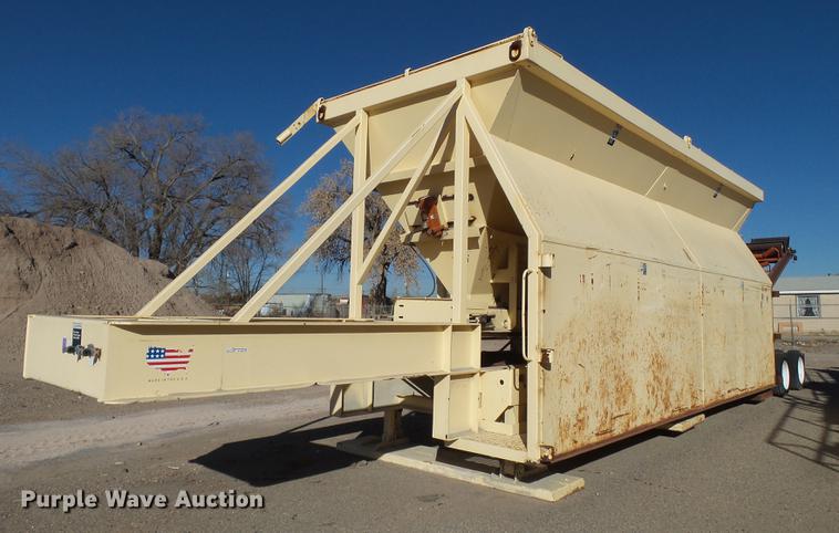 Astec PAS1014-5 two bin cold feeder system - BJ9898