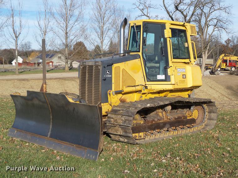 2002 John Deere 700H LGP dozer - DA7010