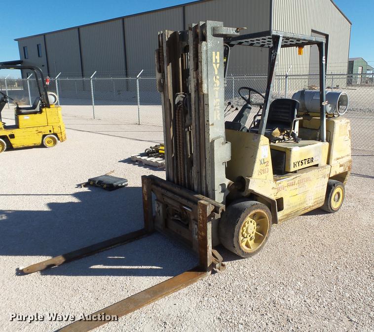 Hyster 580XL forklift - BJ9862