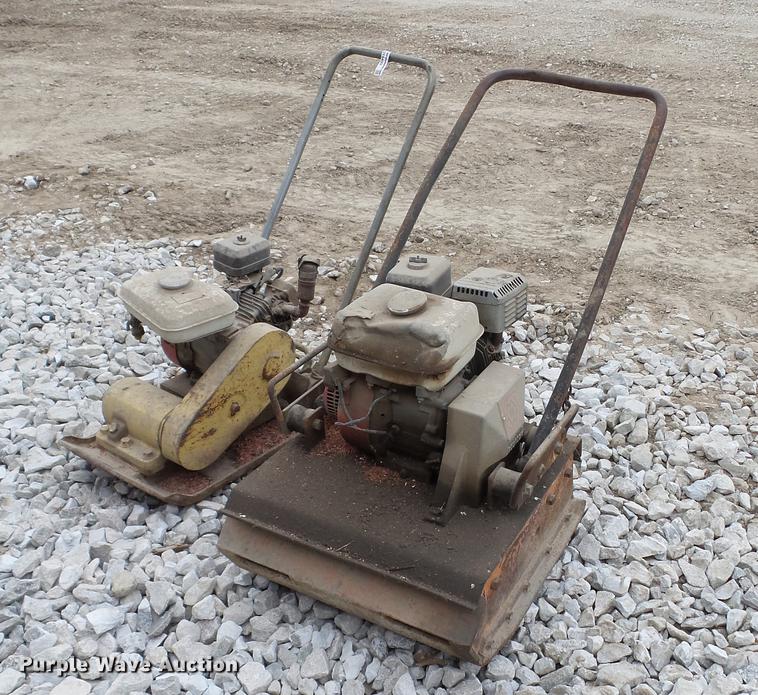 (2) plate compactors - DT9492