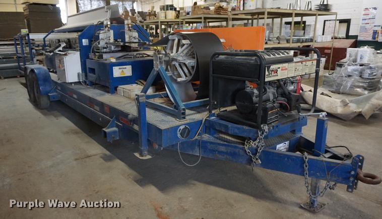 2009 Schlebach Quadro standing seam roll forming system - DE3191