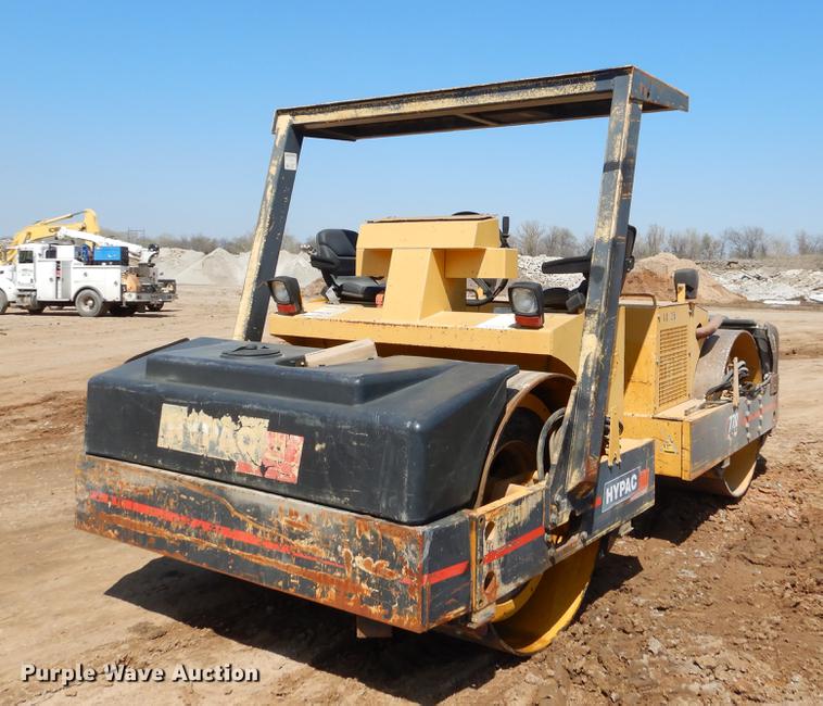 Hypac C778B vibratory double drum roller - EJ9904