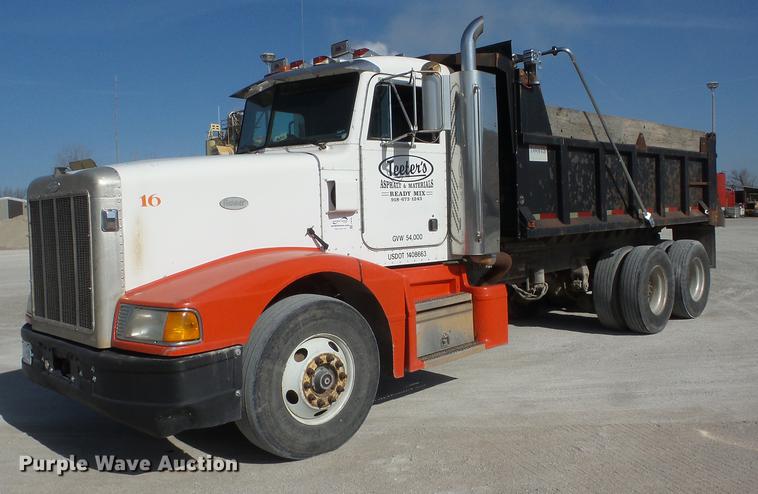1994 Peterbilt 377 dump truck - J8530