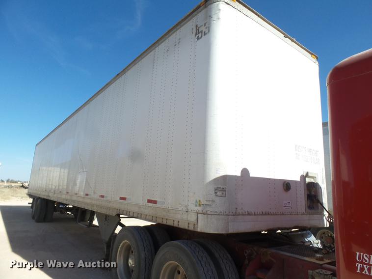 1995 Hyundai dry van trailer - DD1200