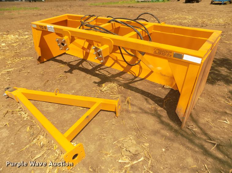 2018 Industrias America 10F box scraper - DB8736