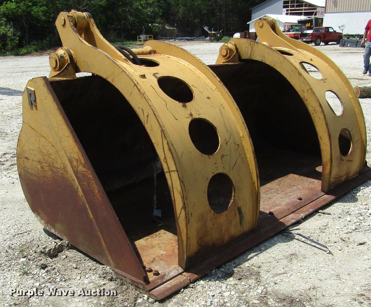 Rockland GPX544E loader grapple bucket - DD2691