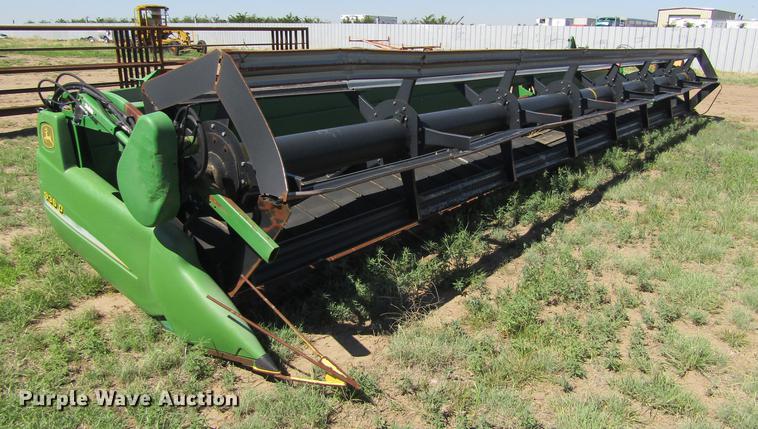 2003 John Deere 936D draper head - DD5743