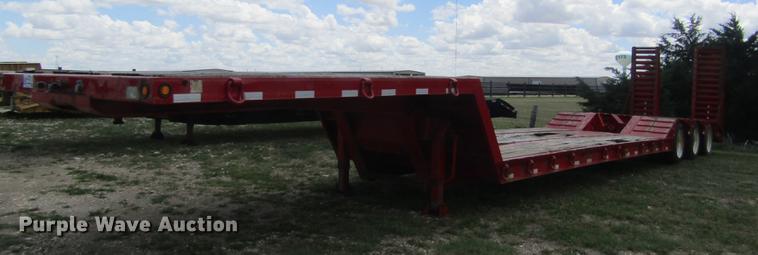 2004 XL Specialized 101RG drop deck equipment trailer - DD8823