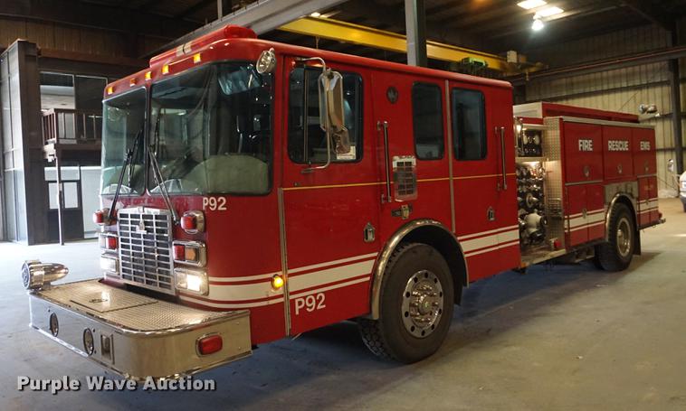 2001 HME pumper fire truck - DD7837