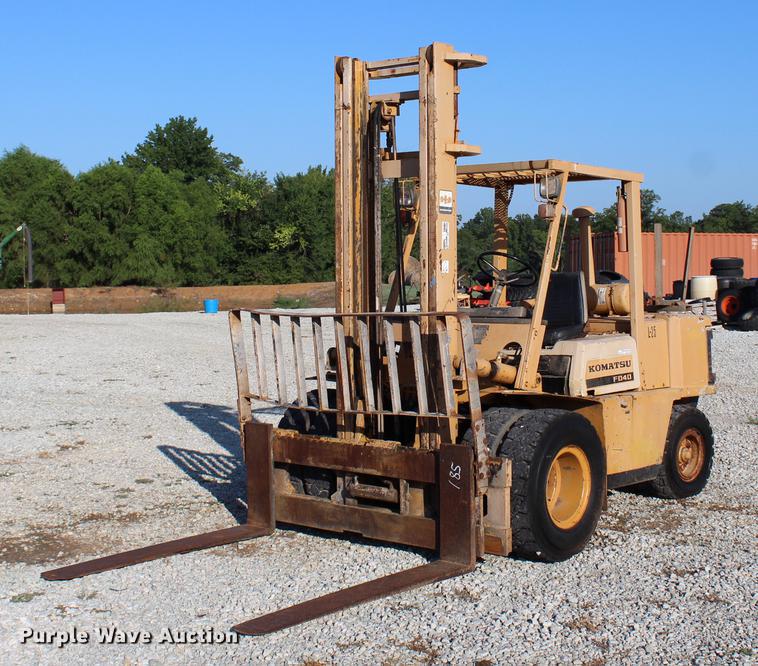 Komatsu FD40 forklift - BE9323