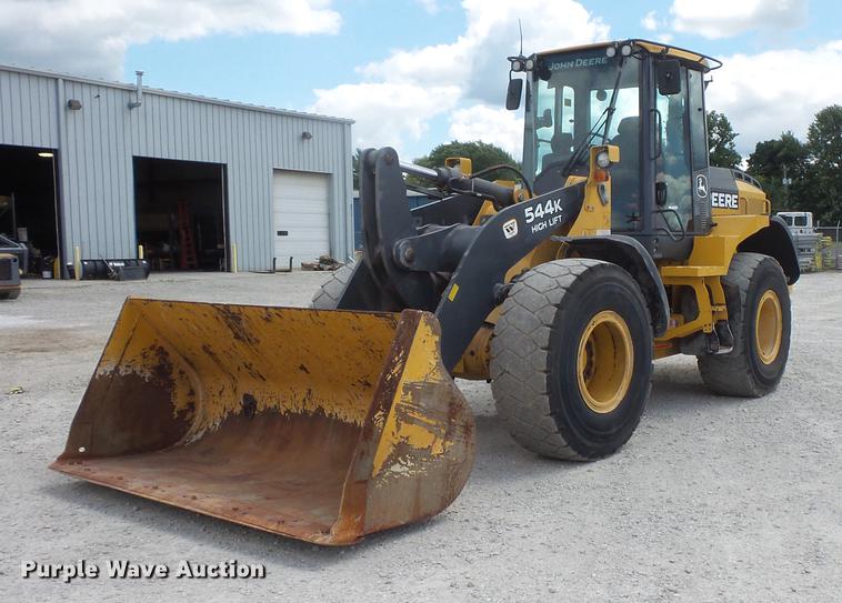 2015 John Deere 544K High Lift wheel loader - EV9018